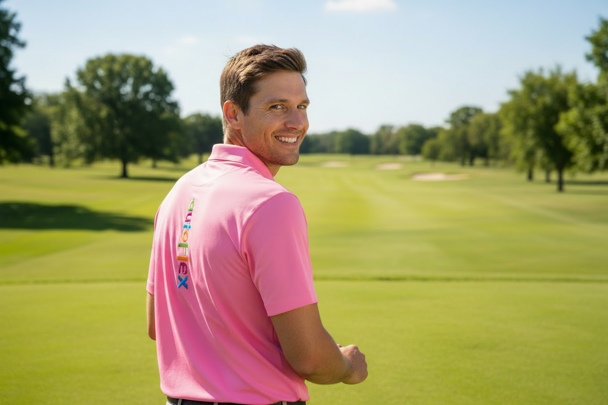 autoFlex Men's Signature Polo